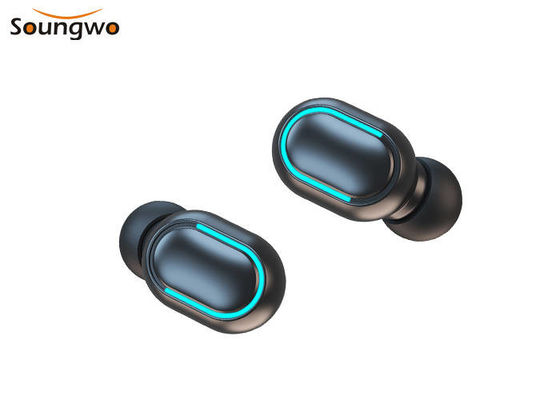 Geschwitzter drahtloser Earbuds 1800mAh wieder aufladbarer Aufladungsstarker Baß Beweis-Bluetooths fall-TWS
