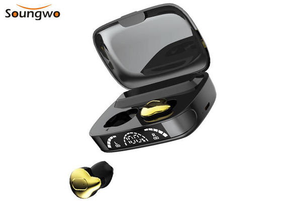 Starke Bass Waterproof Wireless Earbuds HD LED-Anzeigen-Auto-Paarung